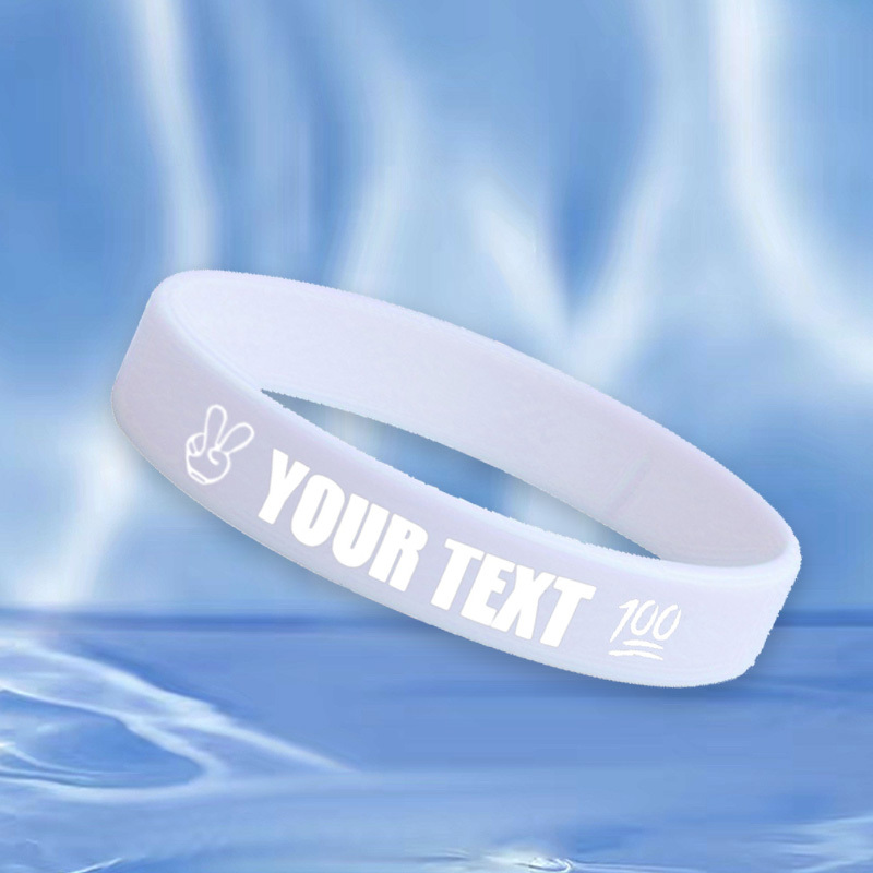105pcs Custom Silicone Wristbands for Daily Wear and Events